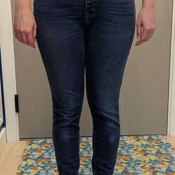 Madewell High Rise Skinny Jeans, Size 28 - Picture 1 of 7